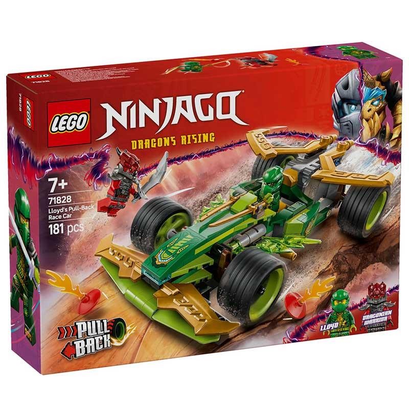 لگو 181 تکه سری نینجاگو مدل Lloyd s Pull-Back Race Car کد 71828