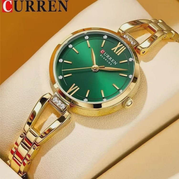 ساعت مچی زنانه کارن مدل CURREN 9092 ضدآب بند استیل اورجینال ضدآب