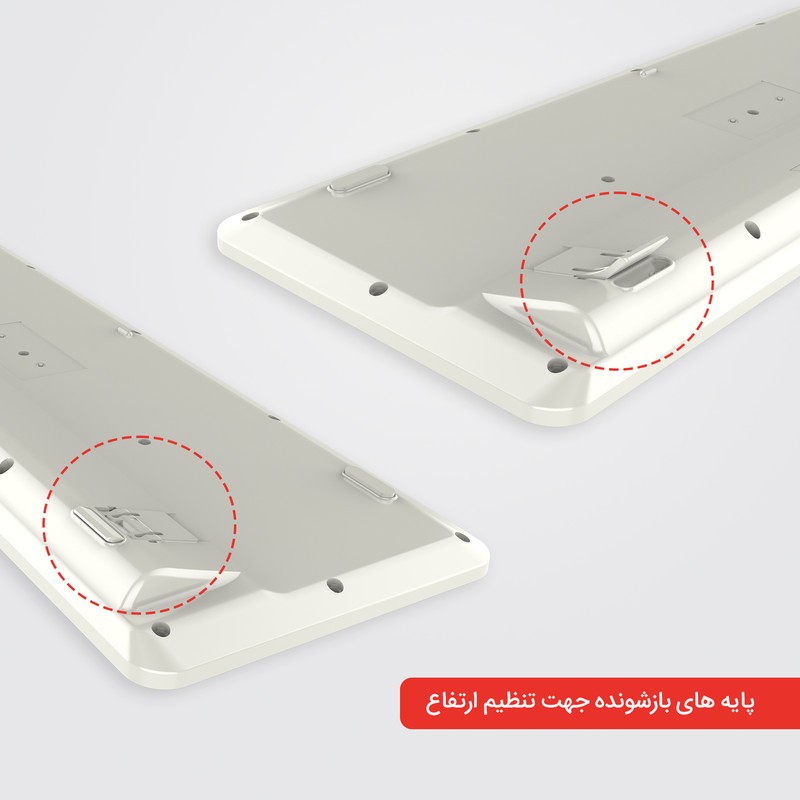 کیبورد ارگونومیک هترون مدل HK181
