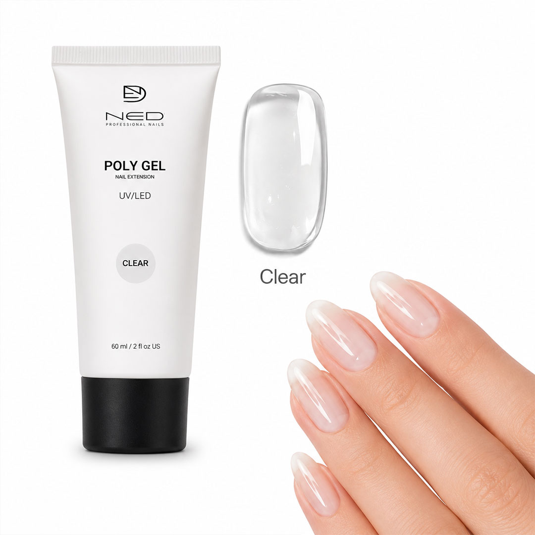 پلی ژل برند ند حجم 60 میل کد clear
