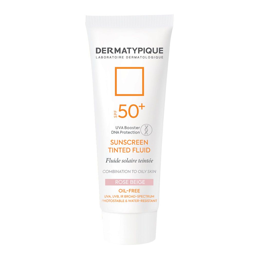 ضد آفتاب رنگی فلویید پوست مختلط و چرب SPF50 رز بژ درماتیپیک