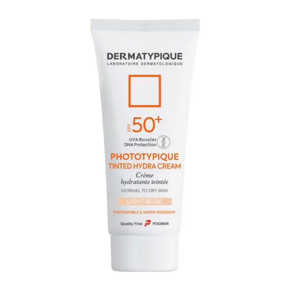 ضد آفتاب رنگی پوست خشک spf50 فتوتیپیک بژ روشن درماتیپیک