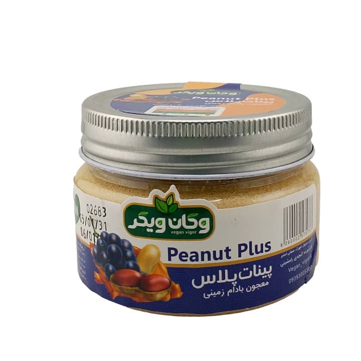 پینات پلاس معجون بادام زمینی وگان ویگر 200 گرم
