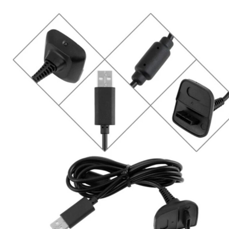 کابل شارژ دسته Xbox 360 اورجینال (ارسال فوری)
