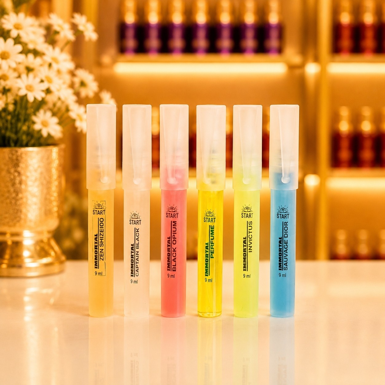 عطر قلمی 9میل بارایحه های متنوع(قیمت مناسب،عرضه مستقیم)