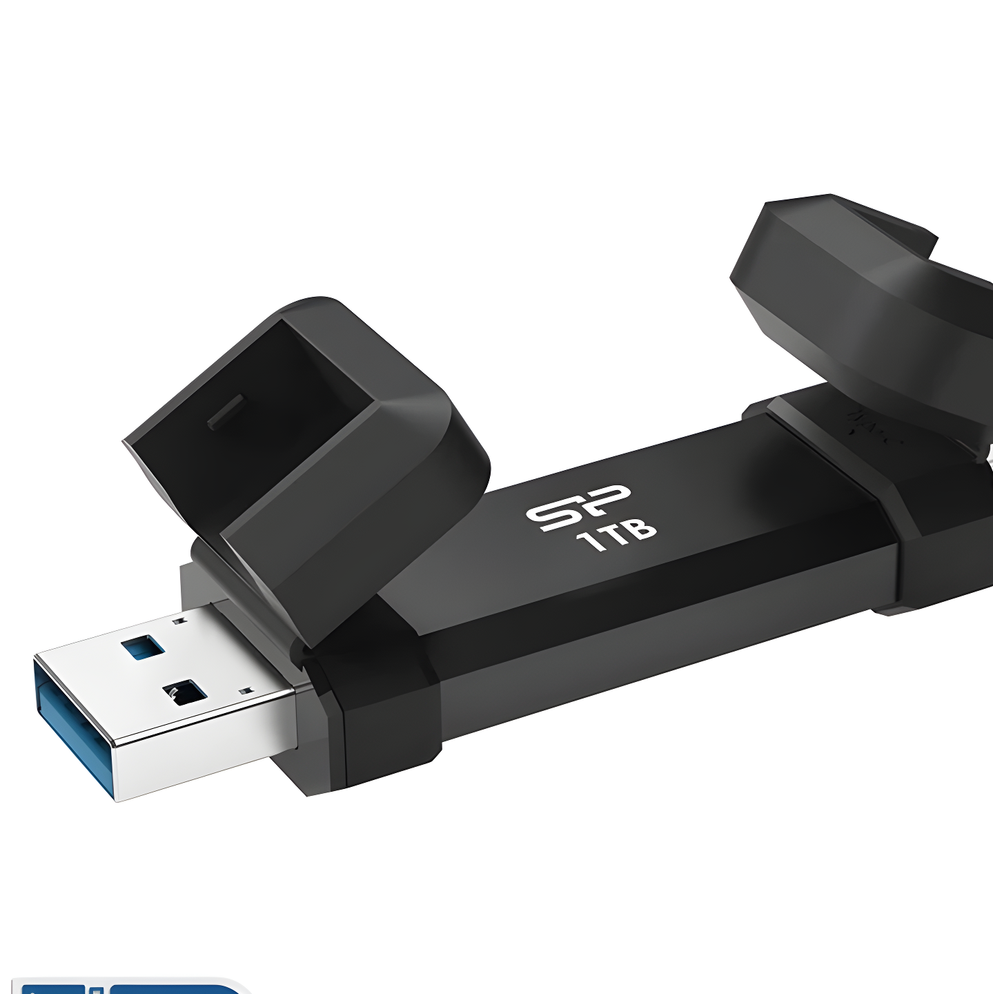 اس اس دی اکسترنال سیلیکون پاور مدل DS72 ظرفیت 1 ترابایت با رابط USB 3.2 Gen2