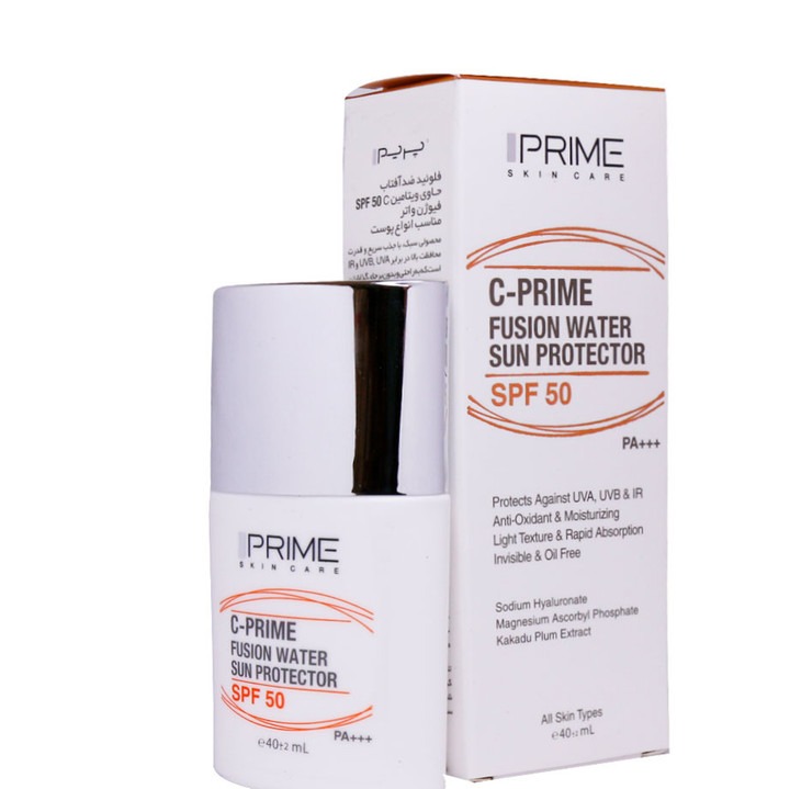 پرایم فلوئید ضد آفتاب ویتامین سیSPF50 (بی رنگ)