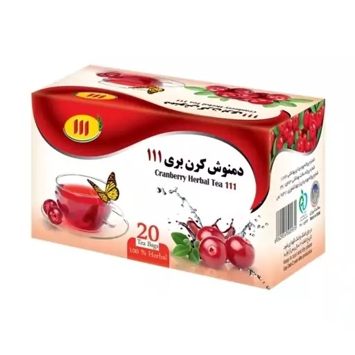 دمنوش کرن بری 111 بسته 20 عددی