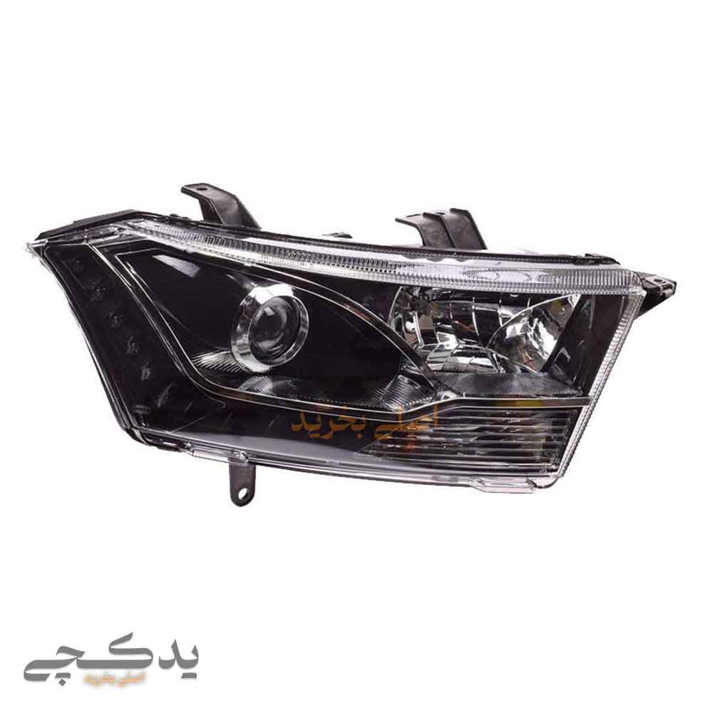 چراغ جلو دنا کامل با لامپ و موتور و LED