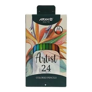 مداد رنگی 24 رنگ اریا ارتیست Aria