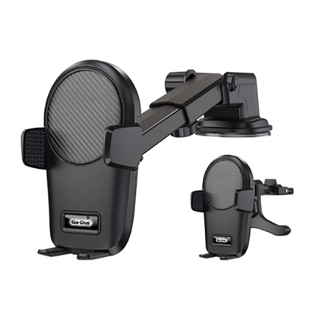 پایه نگهدارنده موبایل Go-Des GD-HD211 | طراحی 2 در 1، ضد ضربه و قابل تنظیم