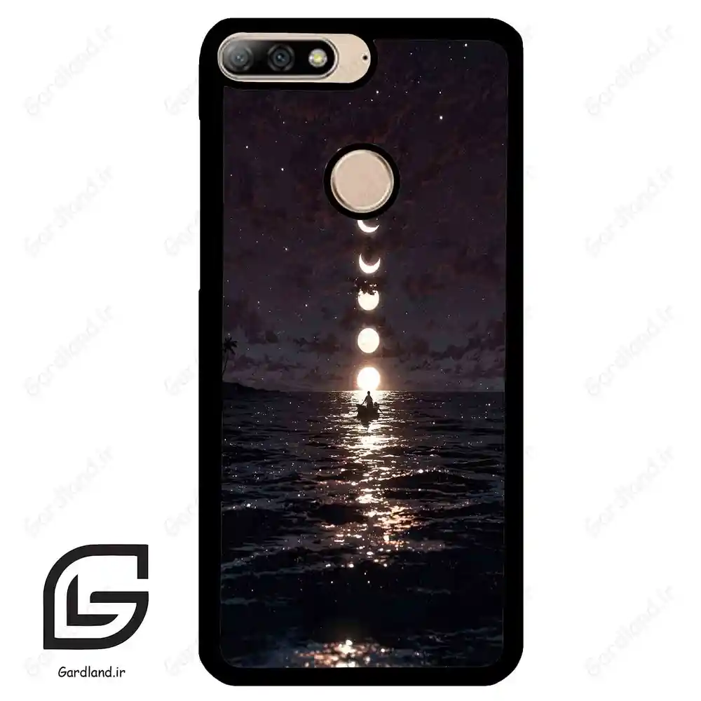 قاب گوشی هوآوی Y7 2018 (Huawei Y7 2018 ) طرح ماه کد 2353 گادرلند نئو