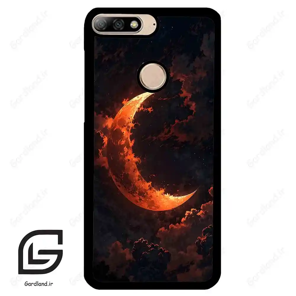 قاب گوشی هوآوی Y7 2018 (Huawei Y7 2018 ) طرح ماه کد 2357 گادرلند نئو