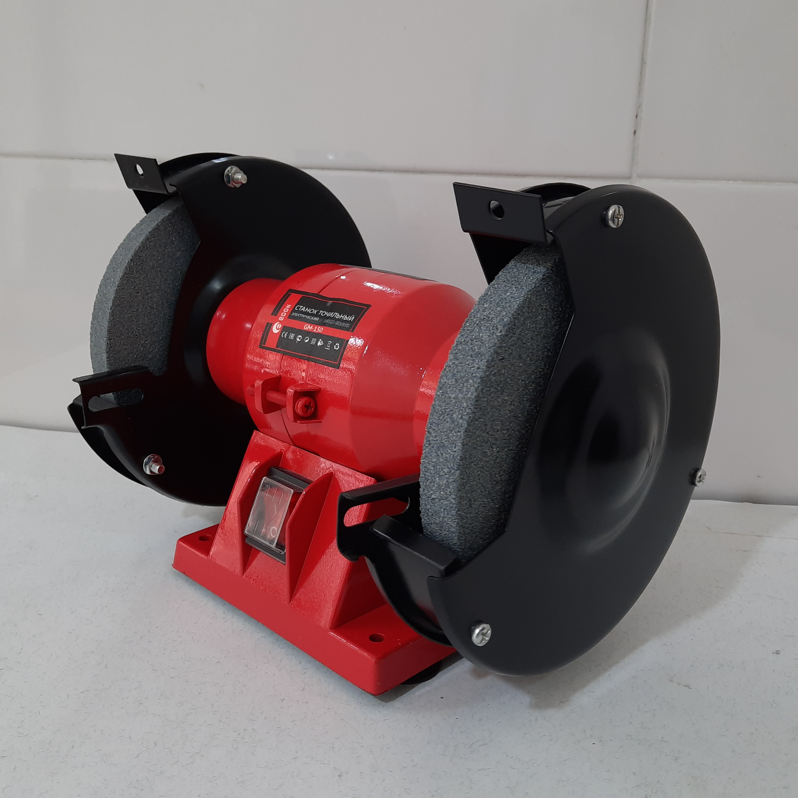 سنگ رومیزی دو طرفه 150 میلیمتر ادون مدل GM-150