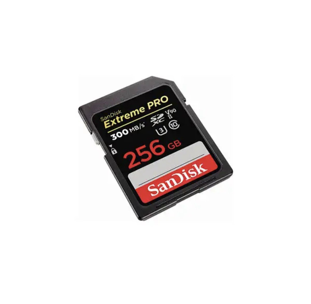 کارت حافظه SDXC سن دیسک مدل Extreme PRO کلاس 10 استاندارد UHS-II U3 سرعت 300MB ظرفیت 256 گیگابایت