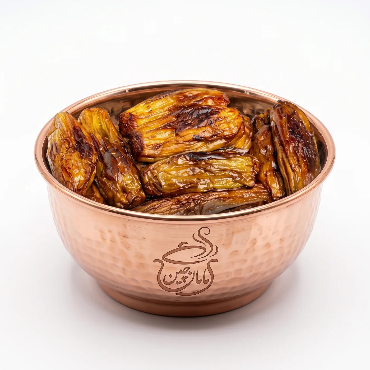 بادمجان شیرین سرخ شده