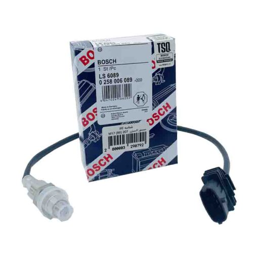 سنسور اکسیژن پژو 207 سوکت مشکی BOSCH اصلی
