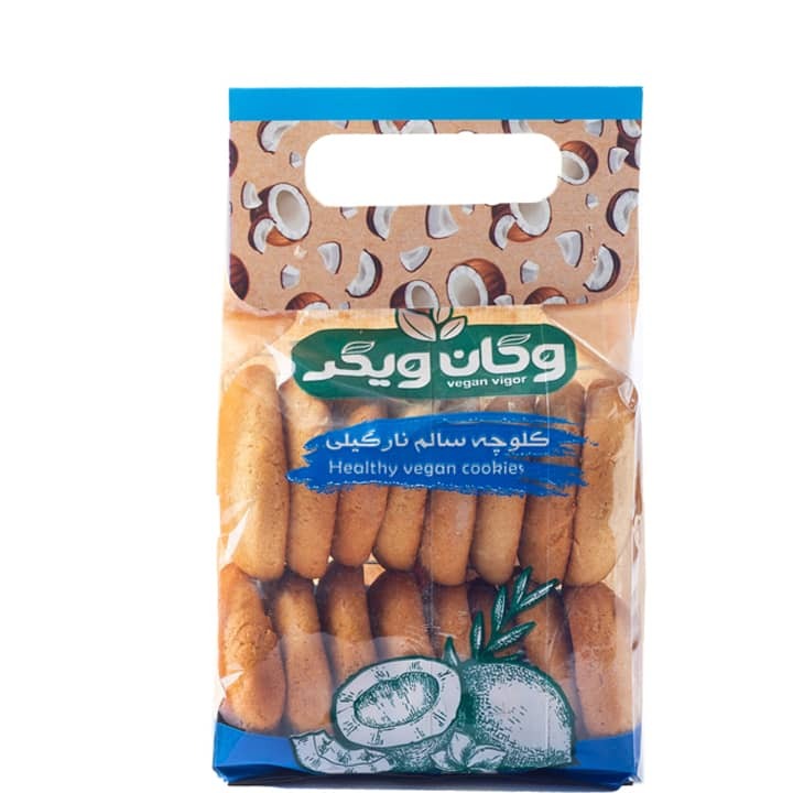 کلوچه سلفونی سالم وگان ویگر نارگیلی 14 عددی