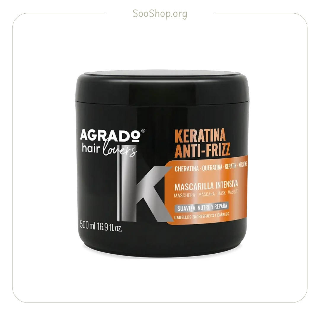 ماسک مو کراتینه 500 میل AGRADO (اصل)