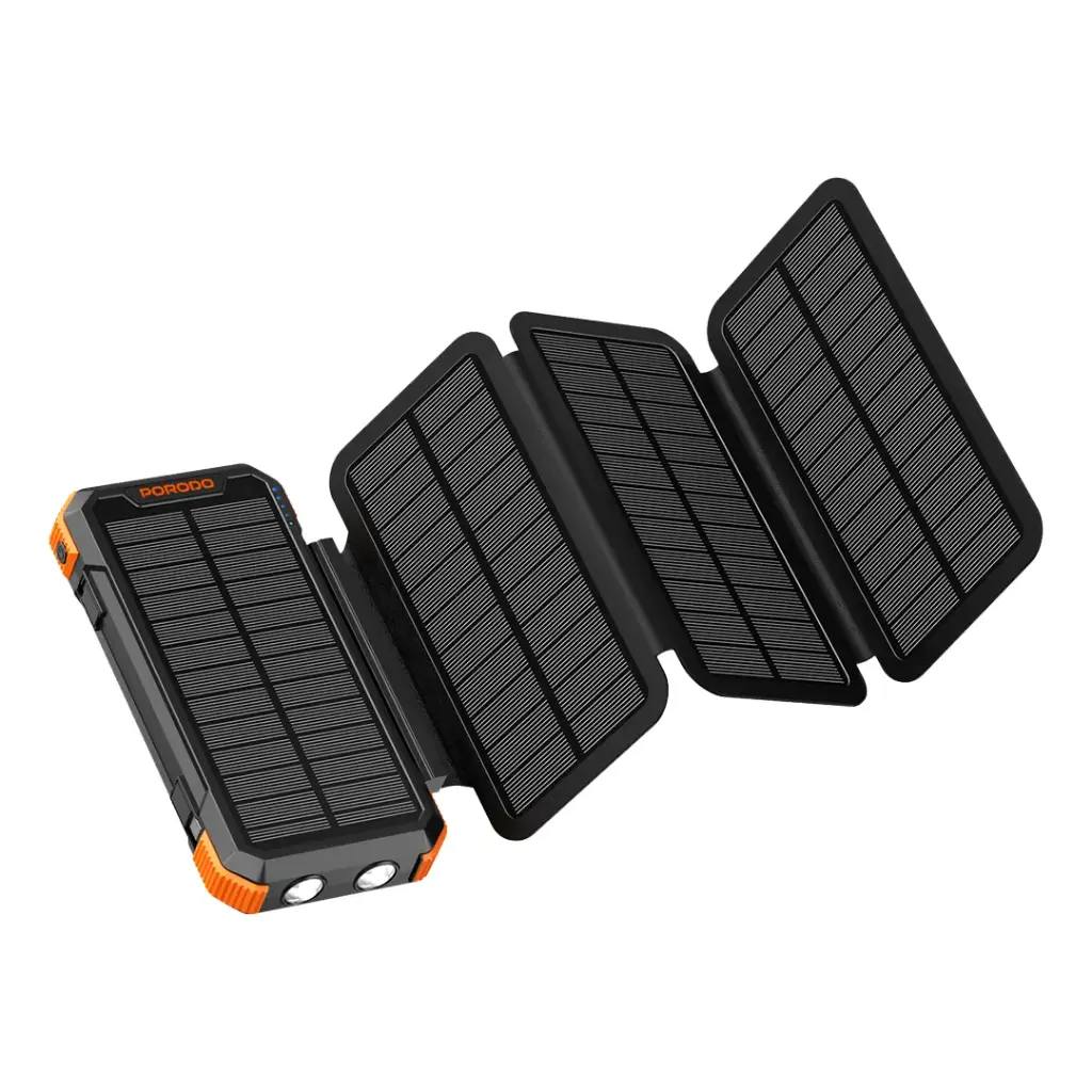 پاوربانک خورشیدی پرودو 20000mAh مدل PDPBFCH070BK