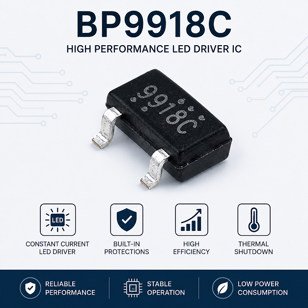 BP9918C - درایور LED