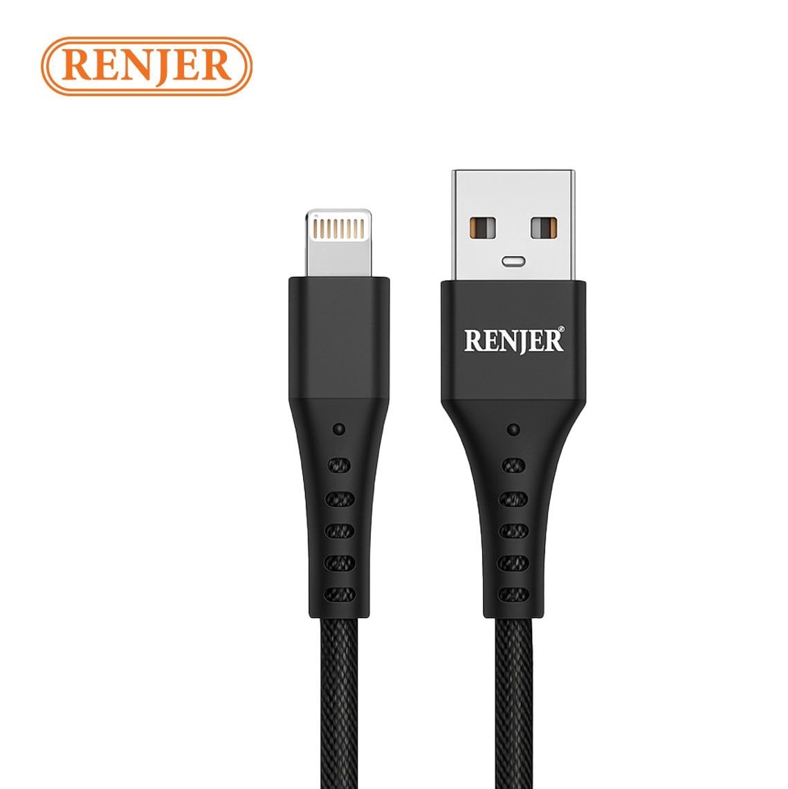 کابل شارژر اورجینال آیفون عمده RENJER مُدل RJ 24