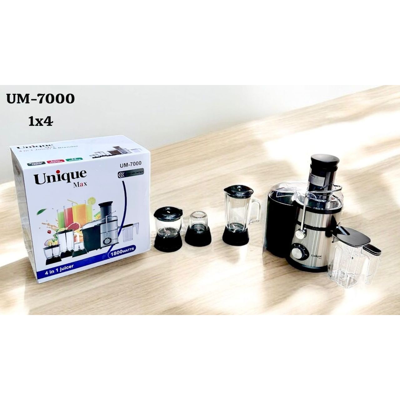 اب میوه گیری یونیک 1800 وات مدل 7000