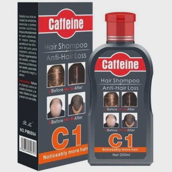 شامپو ضدریزش و تقویت کننده کافئین سی یک Caffeine C1 حجم 200 میل