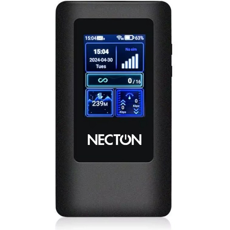 مودم حرفه ای جیبی 4G 5G NECTON GM6 5G با 120 گیگ اینترنت بین الملل نسل 5