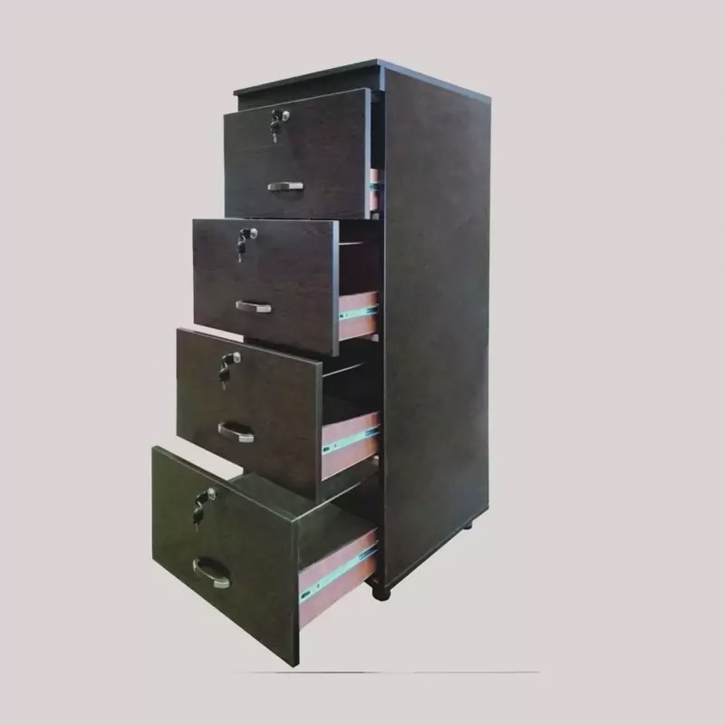 فایل و جا پرونده ای چوبی 4 کشو