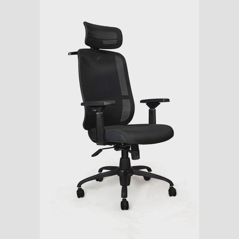 صندلی اداری مدیریتی مش MEM-980 کامپیران رسا
