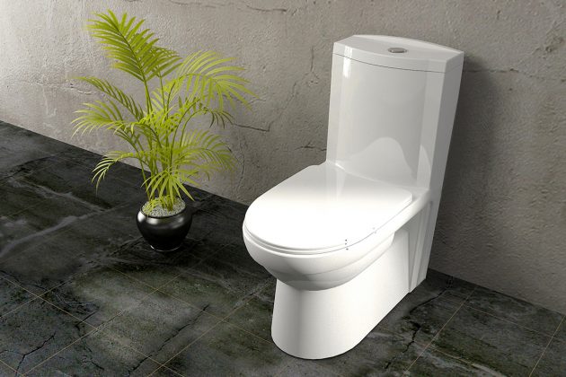 توالت فرنگی گلسار کلین 70 واش داون توربو آکس 14و19