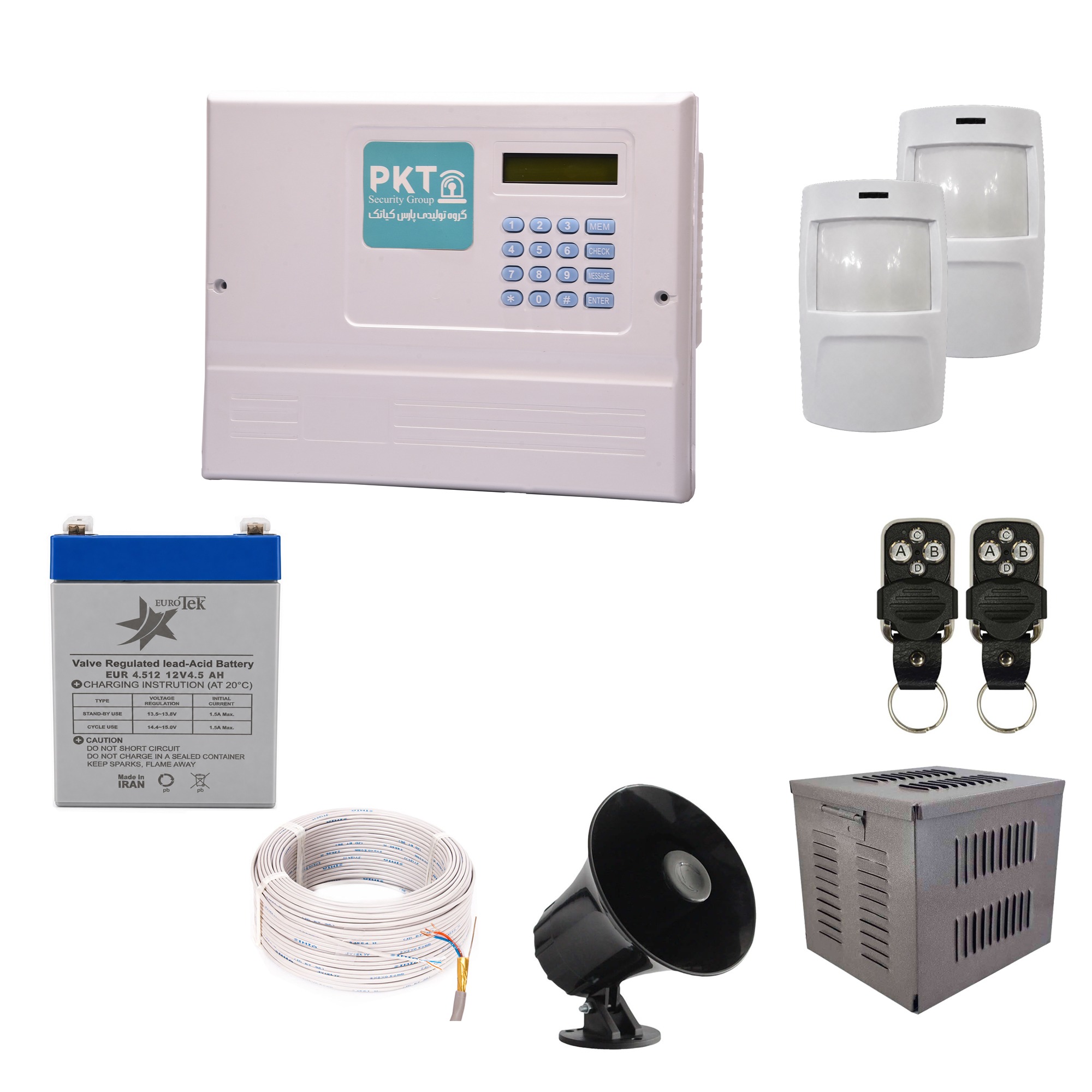 پک کامل s2 دزدگیر اماکن PKT مدل K420