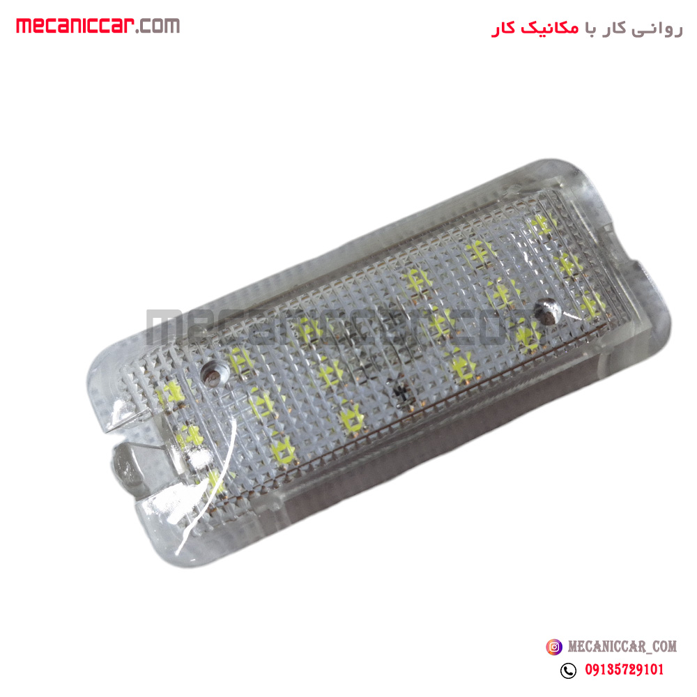 چراغ صندوق و داشبورد با لامپ led پژو 405 و سمند و پارس خورشیدموتور