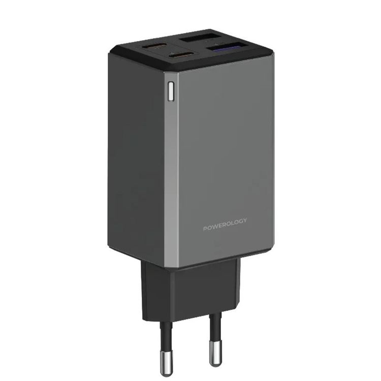 آداپتور مسافرتی چند پورته مدل PD 65W GaN PWCUQC064GR