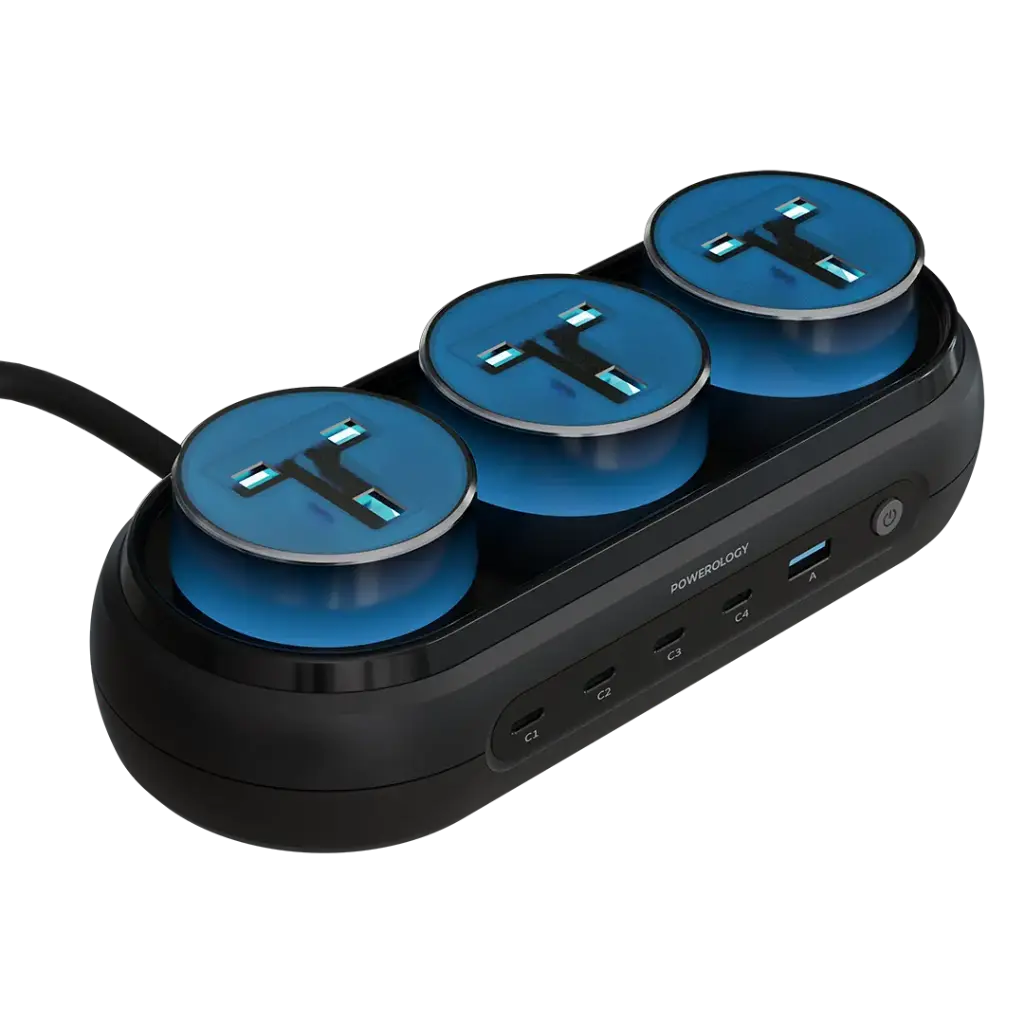 پاور استیشن پاورولوژی مدل Holix GaN PWHPS413GY
