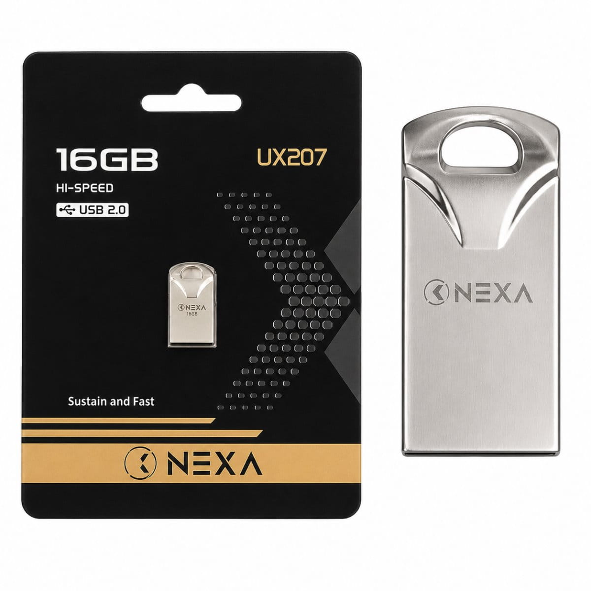 فلش NEXA UX207 USB 2.0 16G
