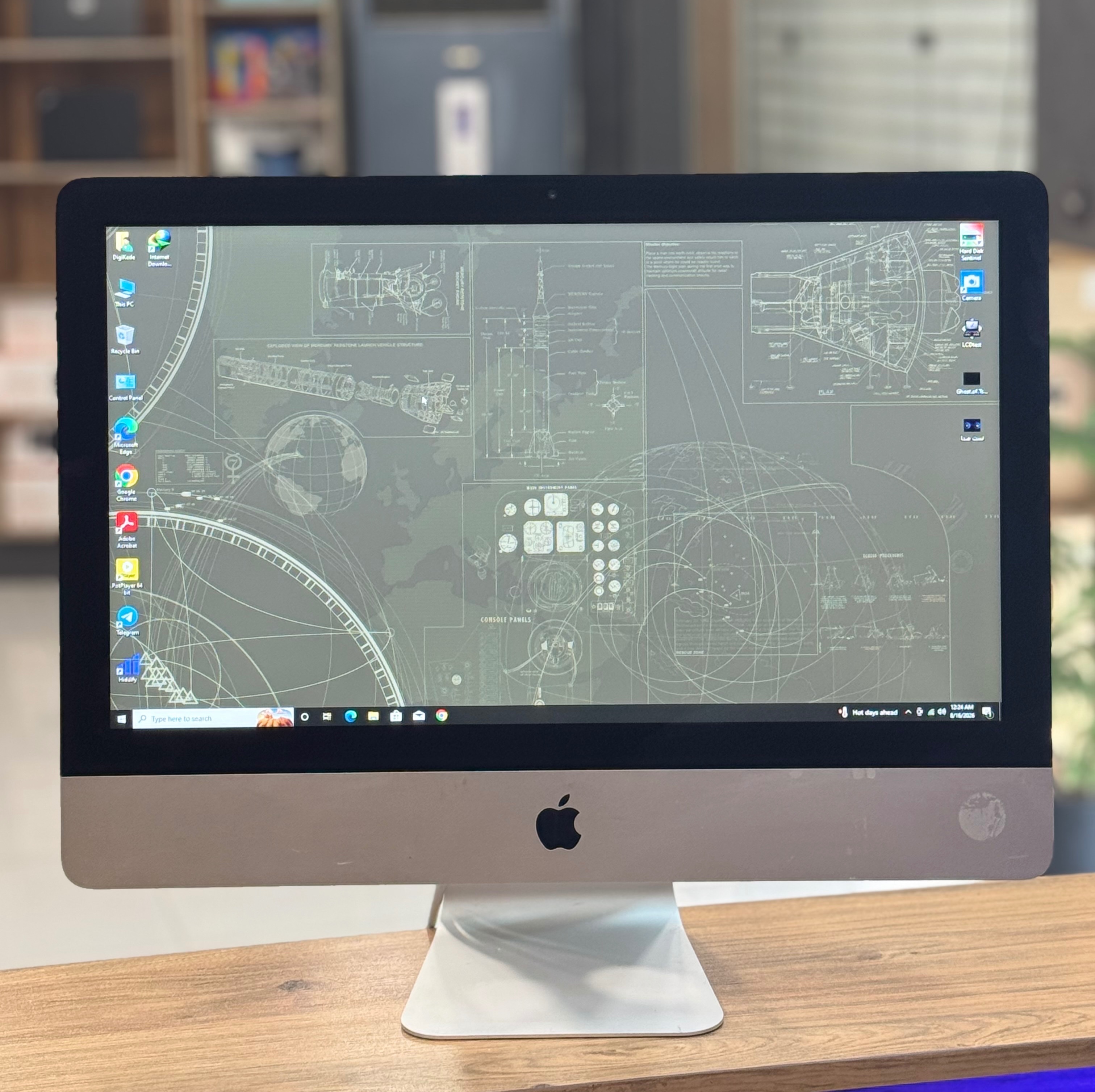 کامپیوتر رو میزی I MAC 2014