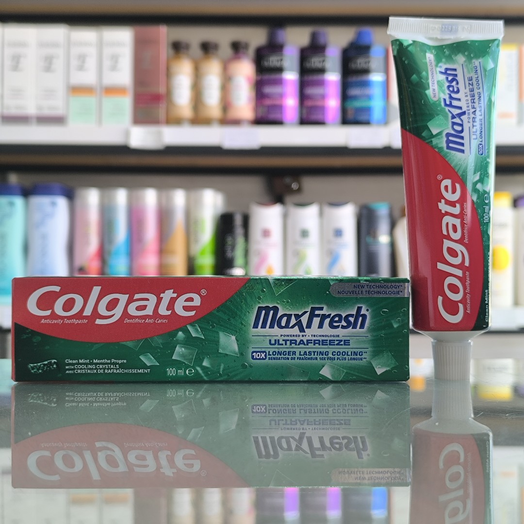 کولگیت colgate خمیر دندان سفید کننده ضد پوسیدگی 