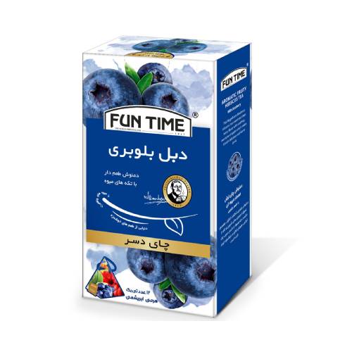 چای دسر دبل بلوبری فان تایم
