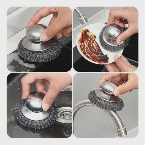 اسکاچ سیمی دسته استیل وارداتی