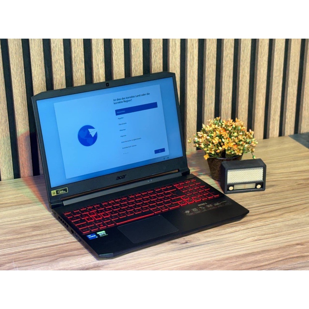 لپتاپ Acer nitro5 gaming15 i5-11400H 16gb ddr4 512gb ssd 6gb-rtx 3060 15 6 inch ips