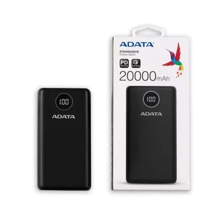 پاوربانک ای دیتا مدل P20000QCD ظرفیت 20000 میلی آمپر ساعت