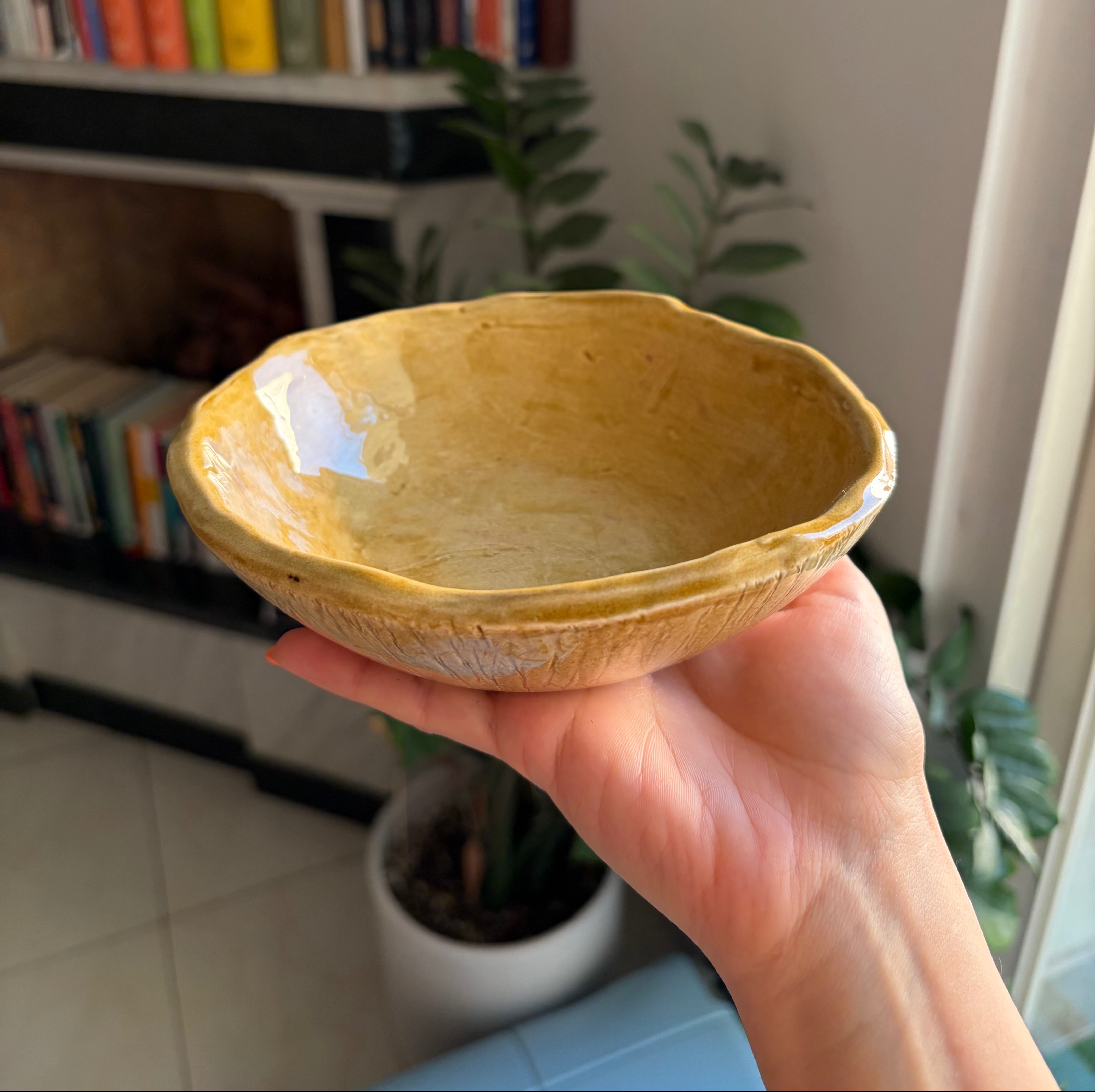 ظرف دفرمه سرامیکی سایز متوسط مناسب برای سس و دیپ