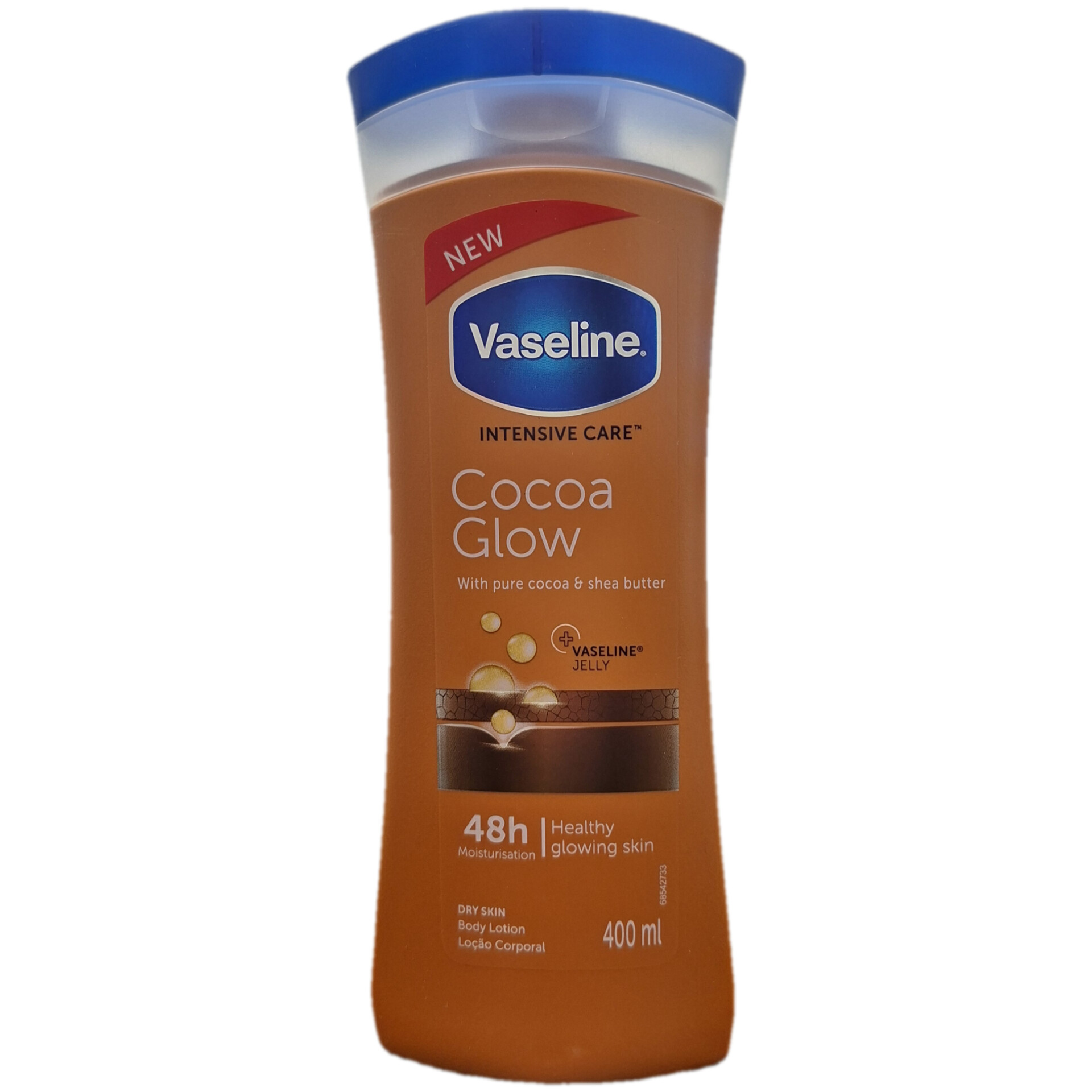 لوسیون بدن وازلین مدل کاکائو حجم 400ml