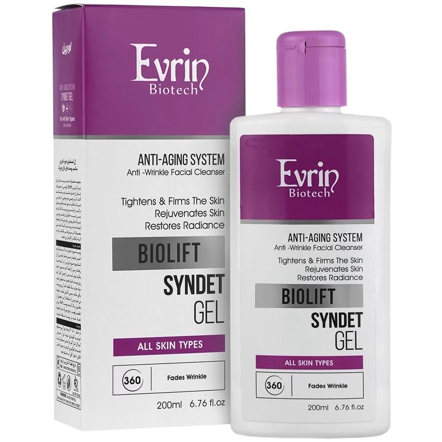 ژل شست وشوی صورت اورین بیوتک مدل BIOLIFT SYNDET مناسب برای انواع پوست حجم 200 میلی لیتر