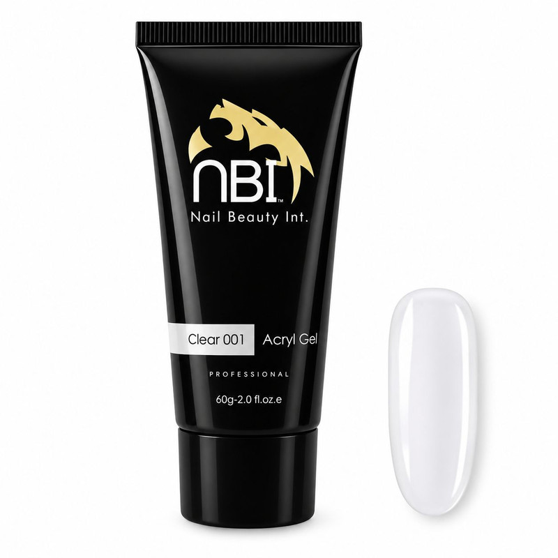 پلی ژل کاشت ناخن مدل nbi 001 حجم 60 میلیلیتر