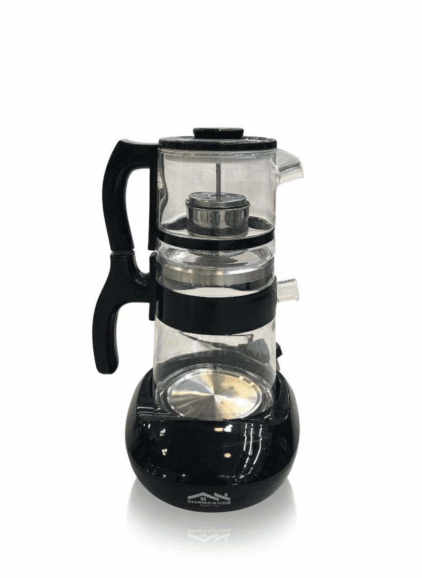 چایی ساز شانکاور رنگ مشکی مدل BT-2502B001 اورجینال