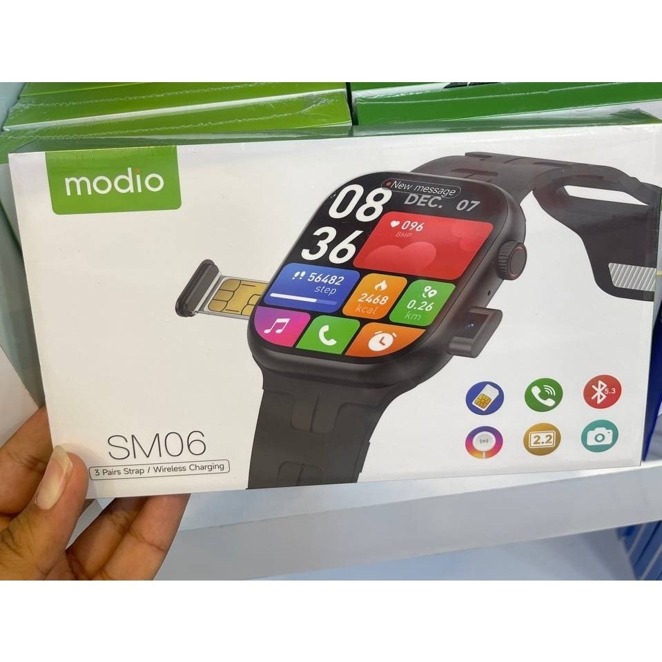 ساعت هوشمند سیمکارت خور و دوربین دار مدل Modio SM06