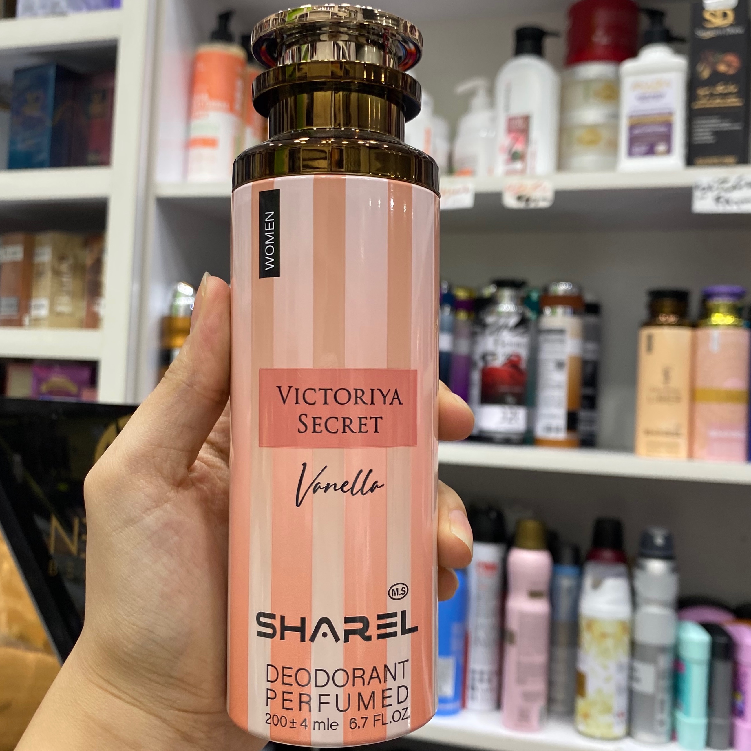 اسپری شارل رایحه وانیلا سکرت Vanilla حجم 200 میلی لیتر 